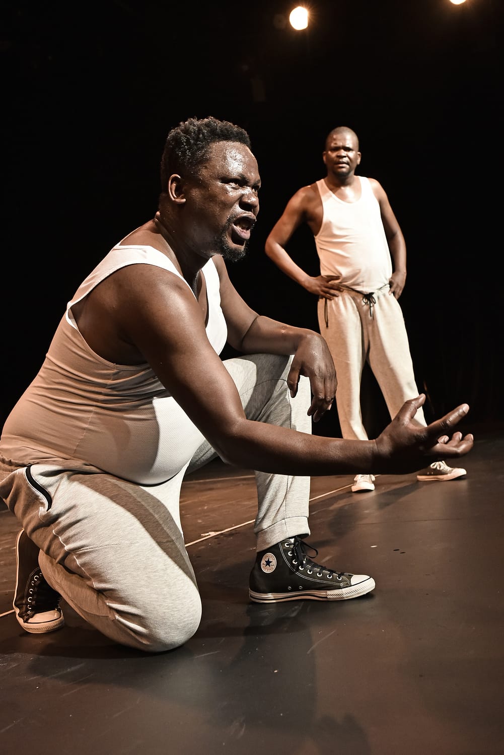 Vuka Machel featuring Mcendisi Shabangu and Xolile Gama at the Joburg Theatre (Photo by Mariola Biela)
